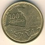 100 Pesetas Spain 1993 KM# 922. Subida por Granotius